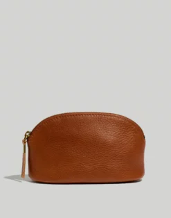 Madewell The Leather Makeup Pouch