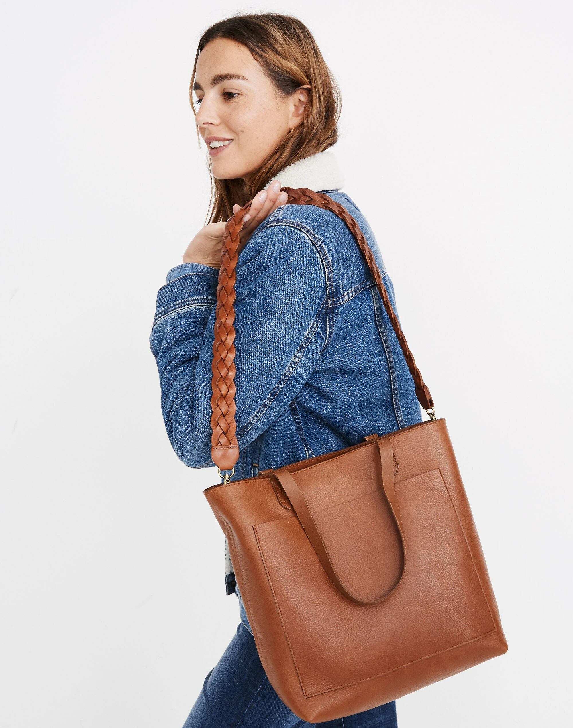 Madewell The Shoulder Bag Strap: Braided Leather Edition - Image 2