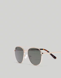 Madewell Suffolk Aviator Sunglasses