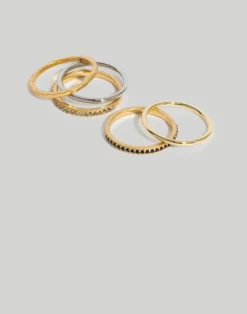 Madewell Filament Stacking Rings