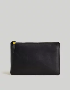 Madewell The Leather Pouch Clutch