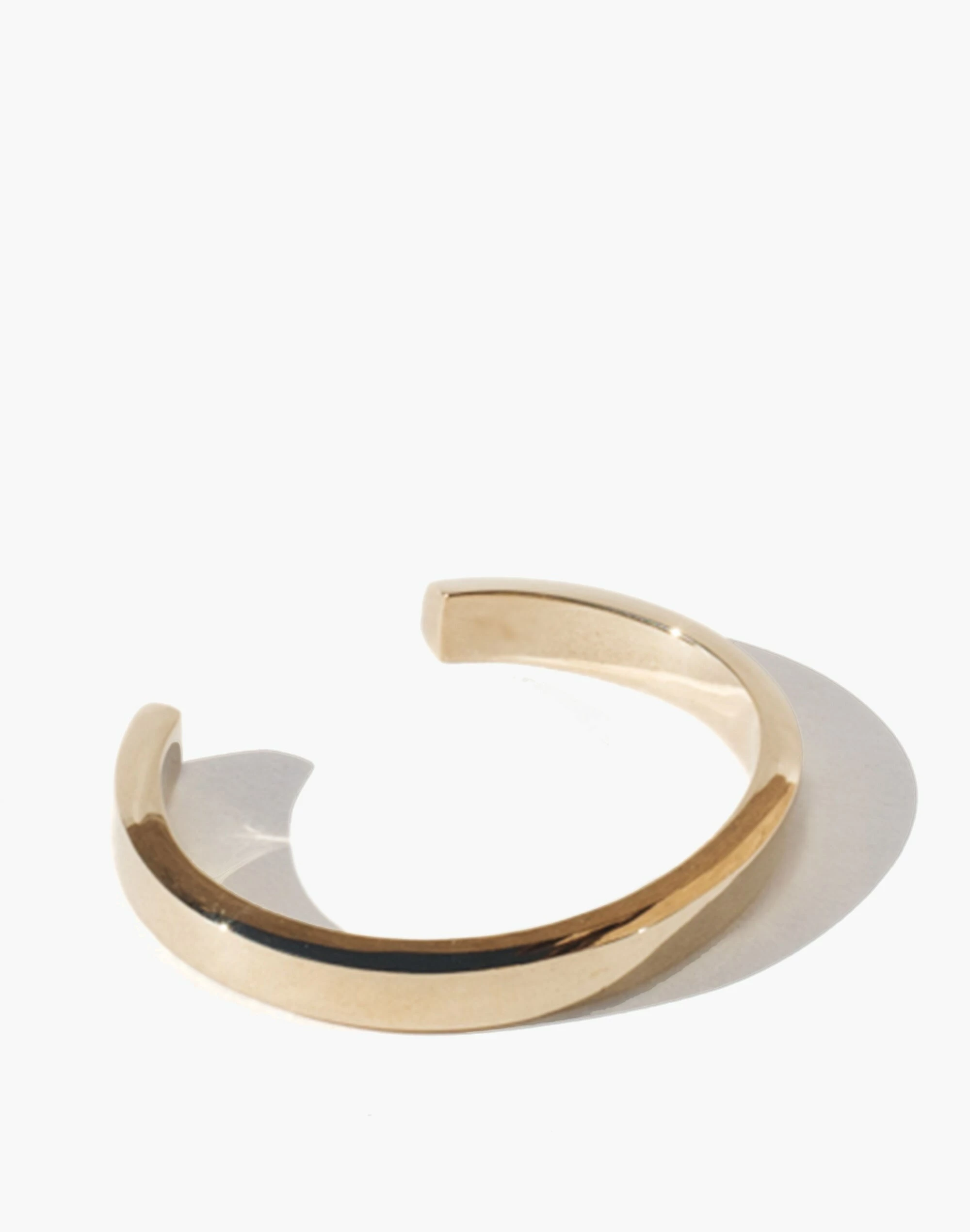 Madewell Charlotte Cauwe Studio Men's Brass Classic Cuff Bracelet - Image 3