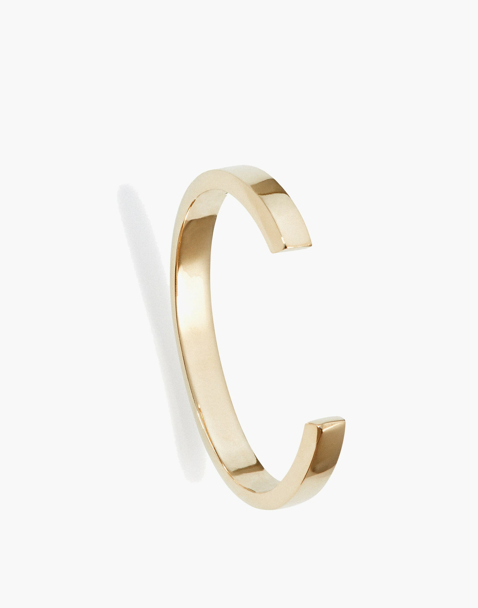 Madewell Charlotte Cauwe Studio Men's Brass Classic Cuff Bracelet