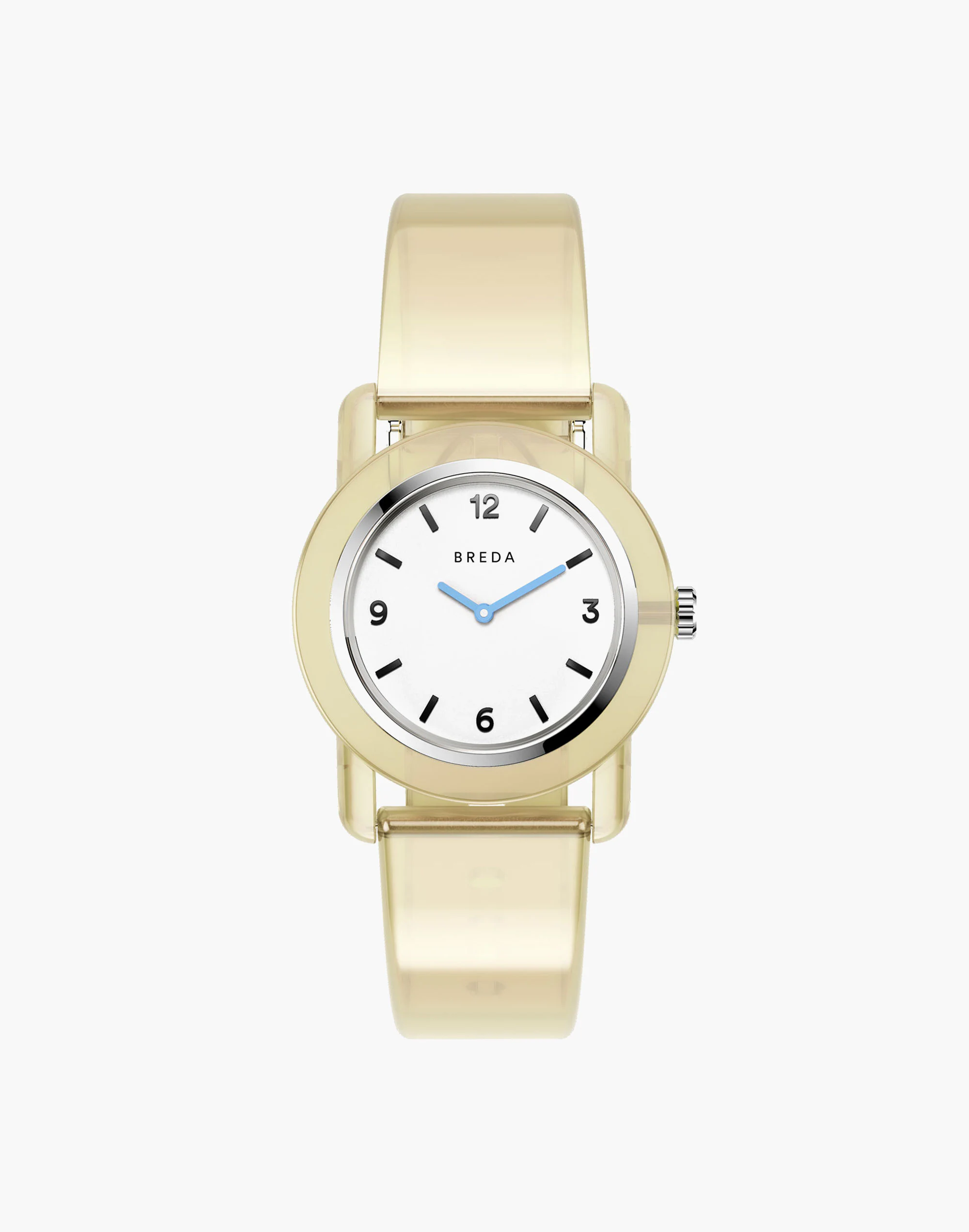 Madewell BREDA Unisex 'Play' Yellow Transparent Plastic Watch, 35mm