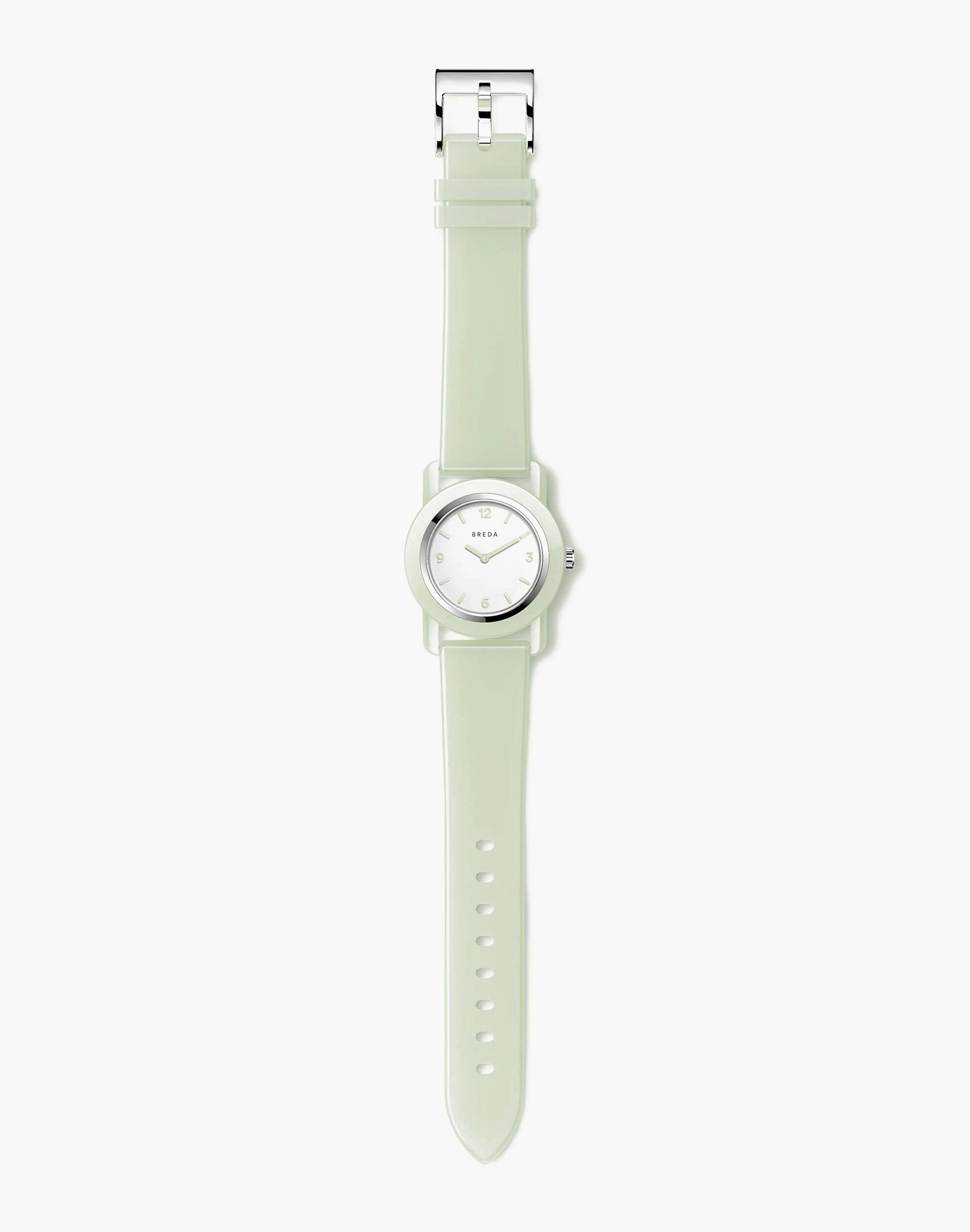 Madewell BREDA Unisex 'Play' Glow In The Dark Plastic Watch, 35mm - Image 2