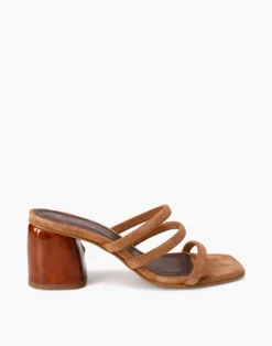 Madewell ALOHAS Suede Indiana Block-Heel Sandals