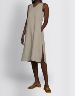 Madewell Reistor Hemp Reading Tea Leaves Dress