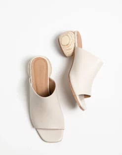 Madewell HUMA BLANCO Leather Milla Sandal Mules