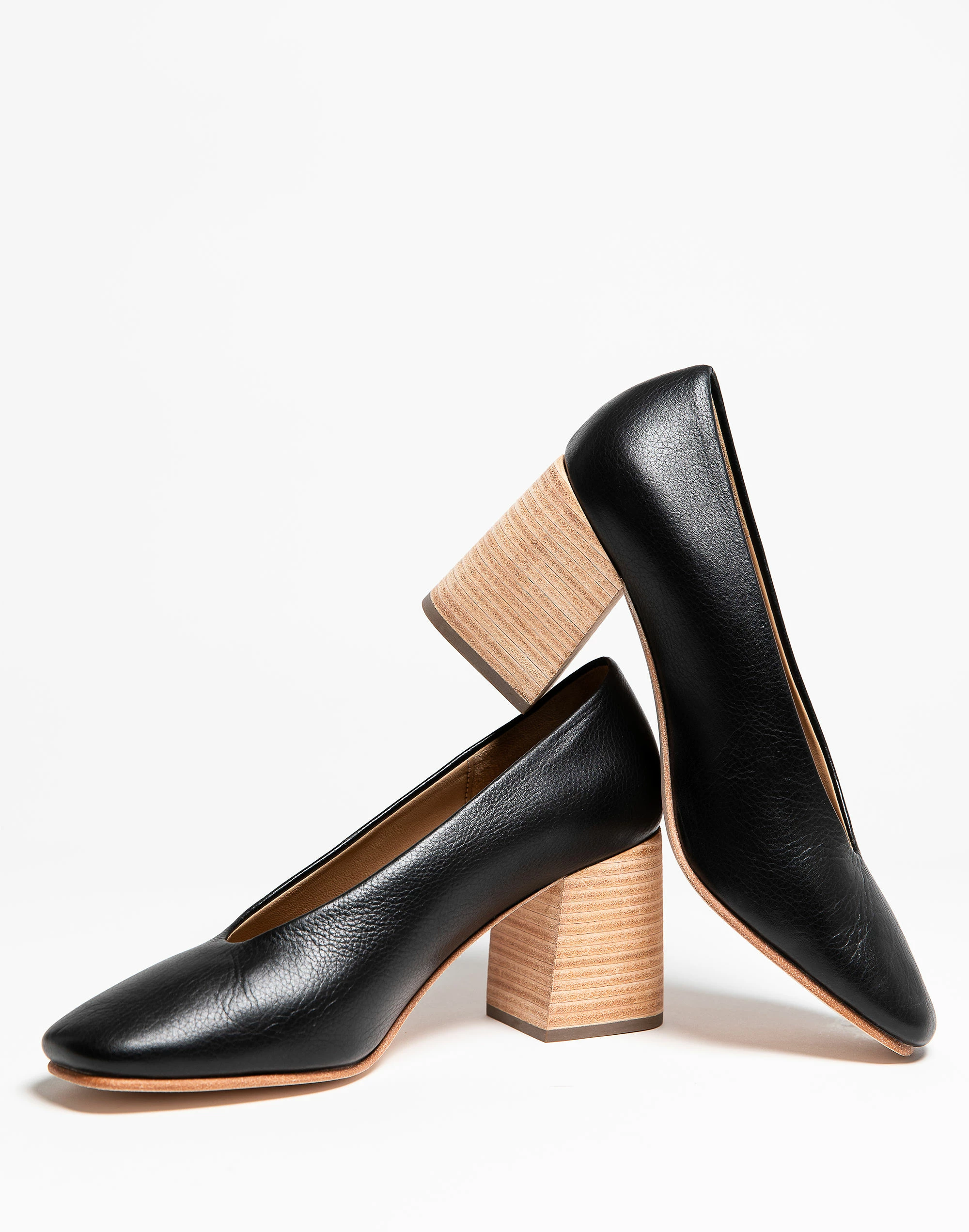 Madewell HUMA BLANCO Leather Salvador Pumps - Image 4