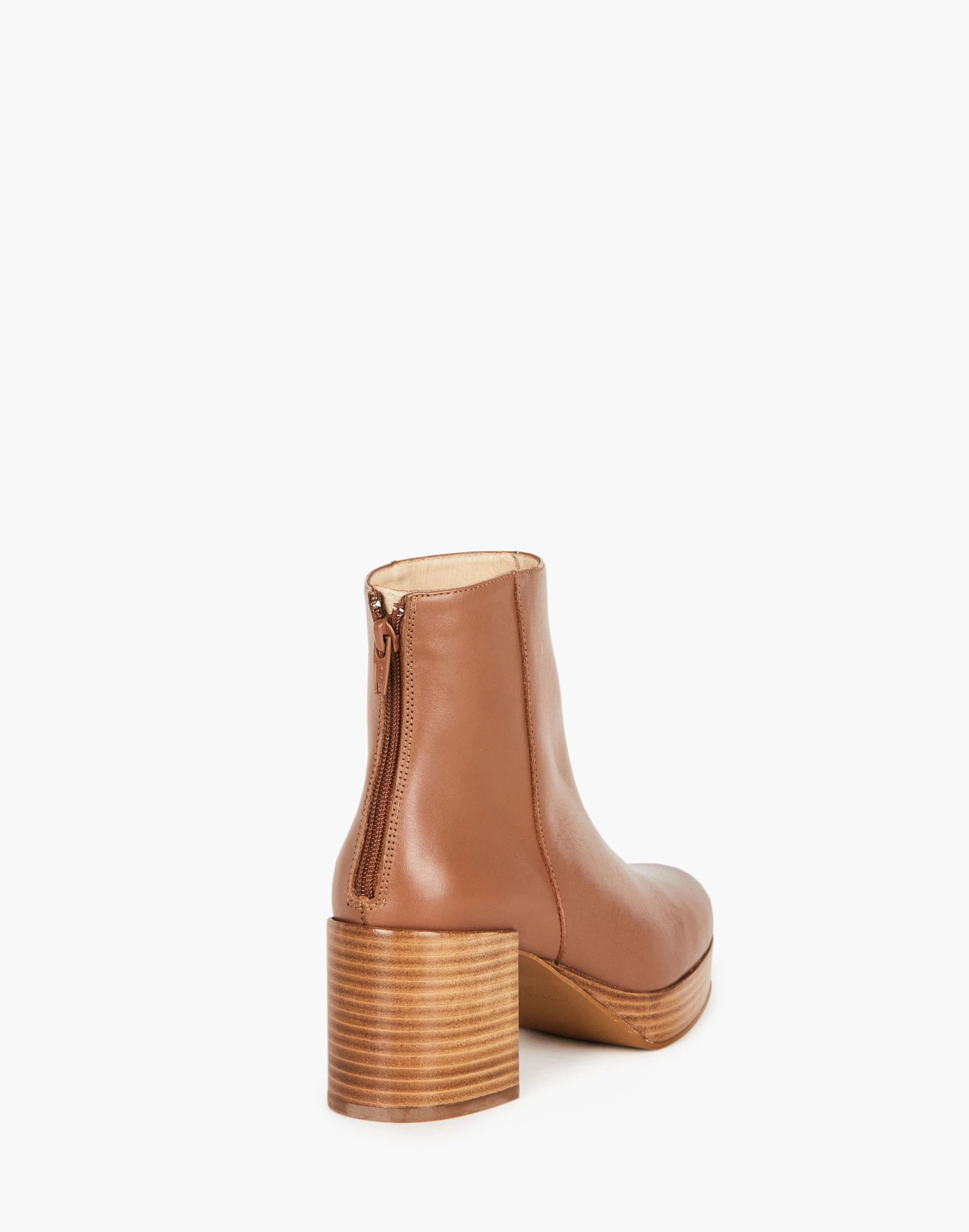 Madewell Intentionally Blank Leather Speed Platform Boots - Image 3