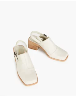 Madewell Intentionally Blank Leather Marty 2 Heels
