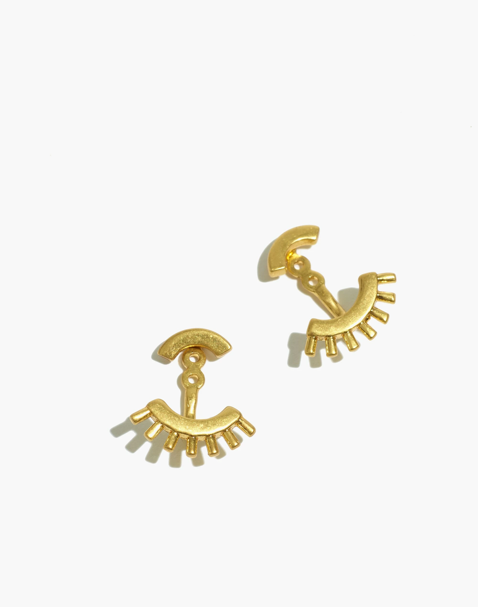 Madewell Front-Back Succulent Earrings