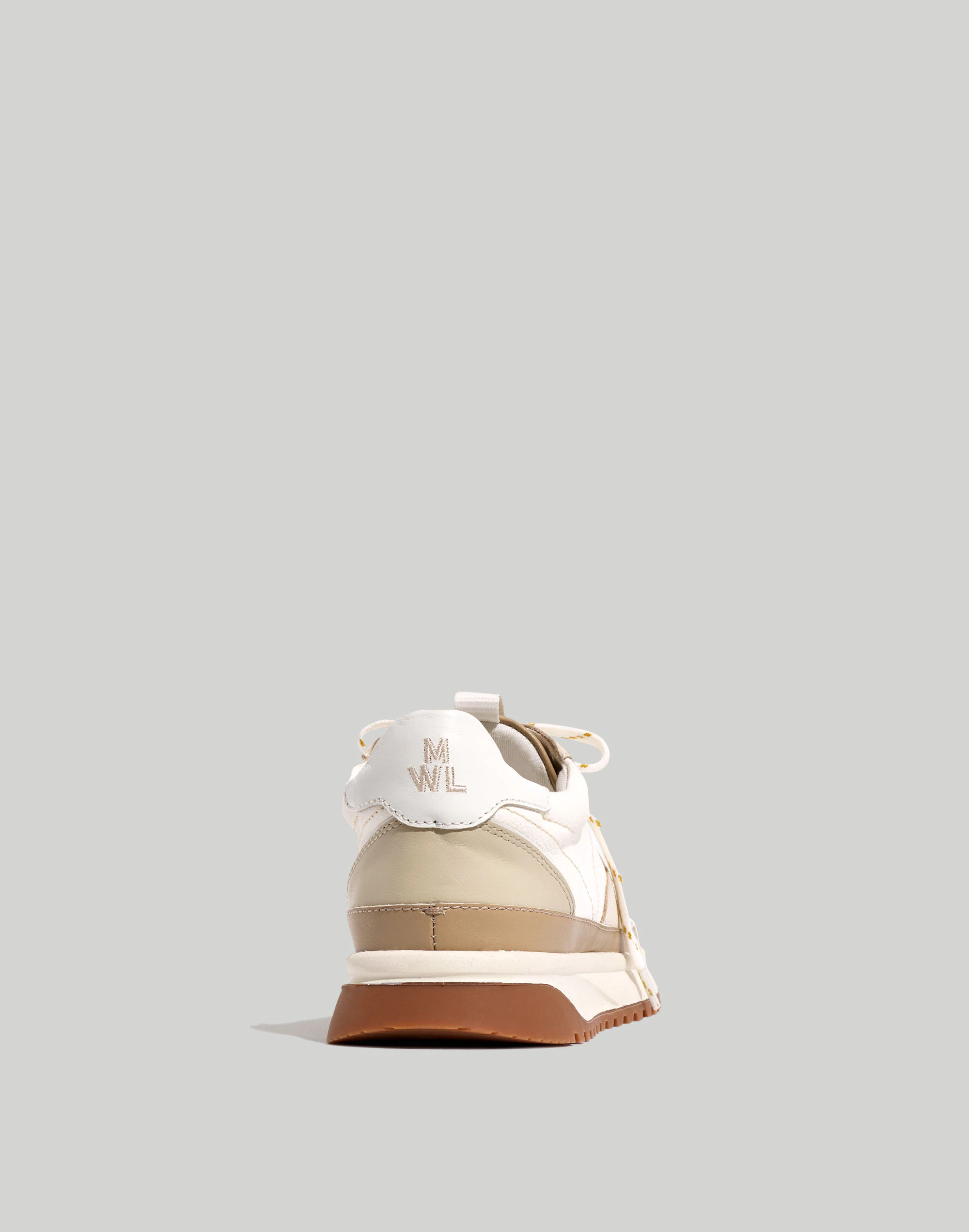 Madewell Kickoff Trainer Sneakers In Neutral Colorblock Leather - Image 3