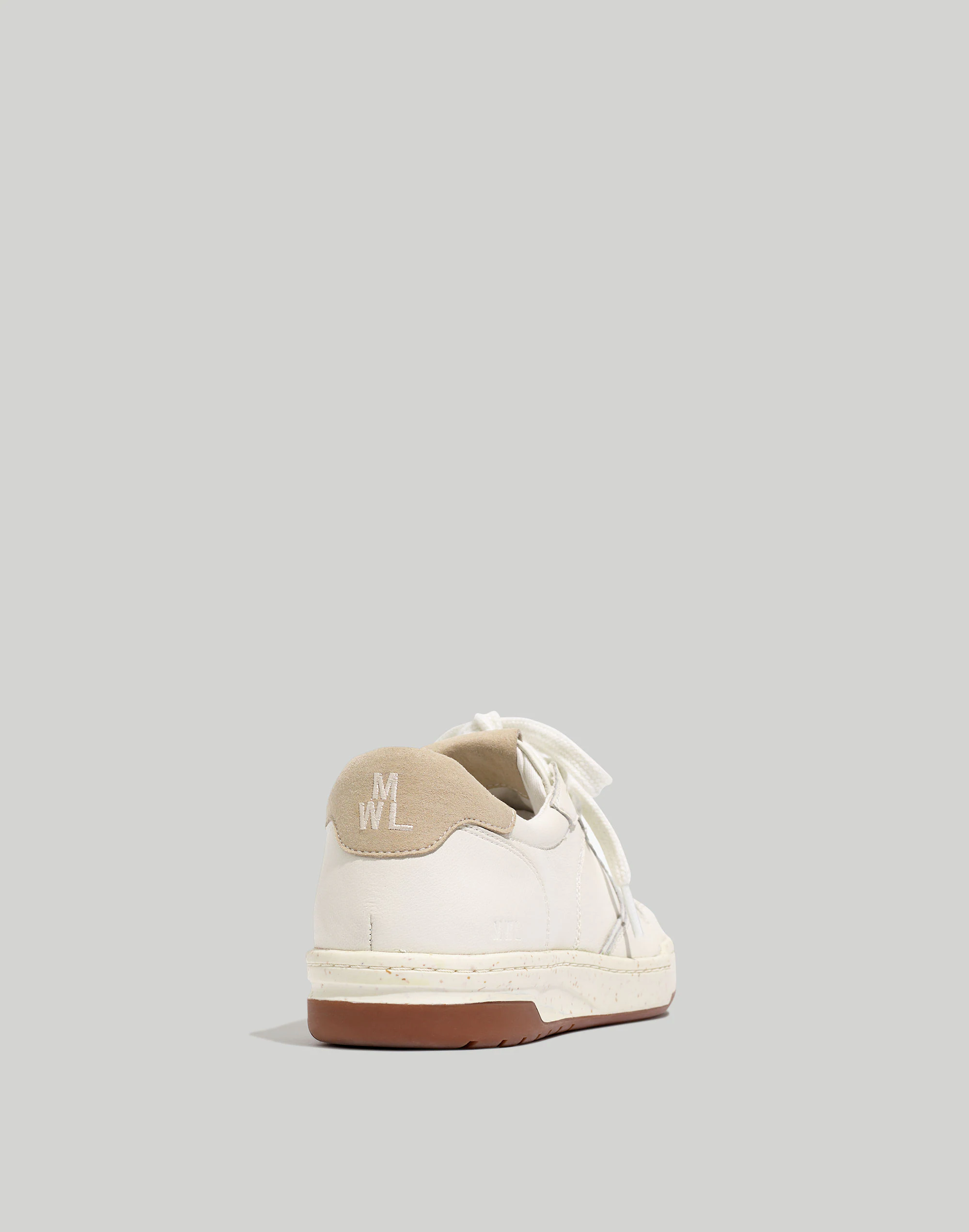 Madewell Court Sneakers In White Leather - Image 3
