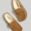 Madewell Birkenstock® Suede Buckley Clogs In Shearling
