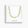 Madewell Rectangular Chain Necklace Gift Box