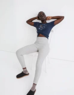 Madewell Curvy MWL Superribbed High-Rise 25" Leggings