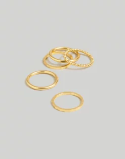 Madewell Simple Stacking Ring Set