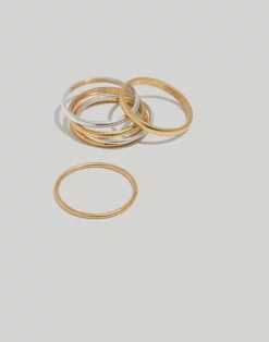 Madewell Slender Stacking Ring Set