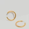 Madewell Chunky Oversized Hoop Earrings