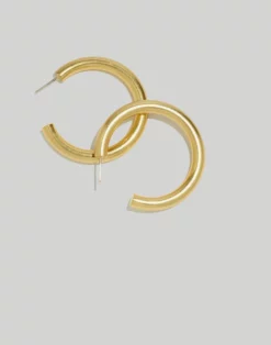 Madewell Chunky Large Hoop Earrings