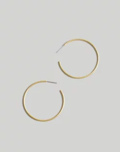Madewell Medium Hoop Earrings