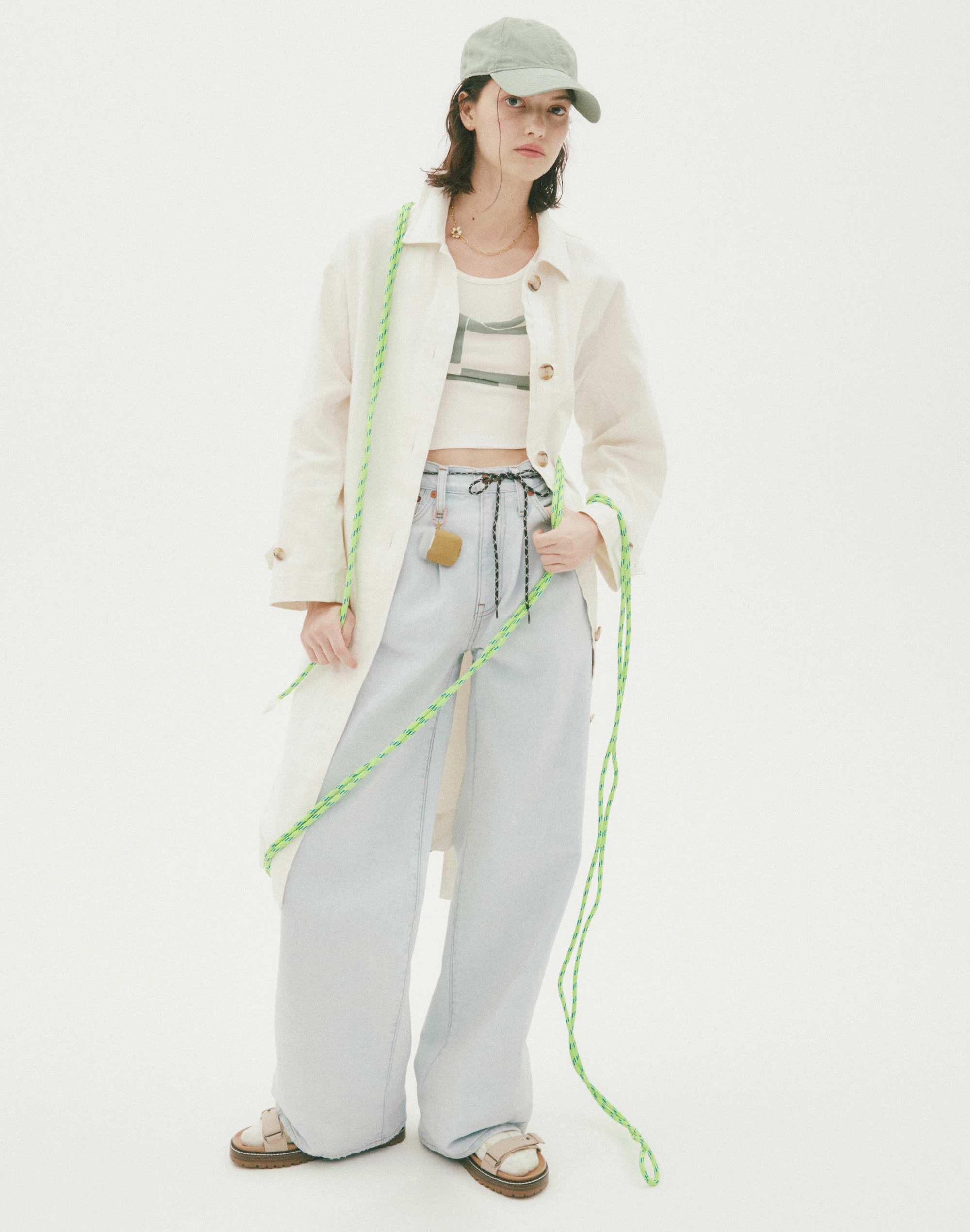 Madewell Superwide-Leg Jeans In Olcott Wash: Pleated Edition - Image 5