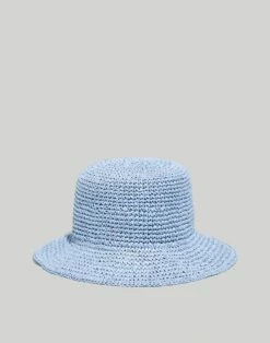 Madewell Straw Bucket Hat