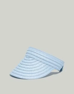 Madewell Packable Braided Straw Visor