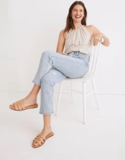 Madewell The Perfect Vintage Crop Jean In Sudbury Wash