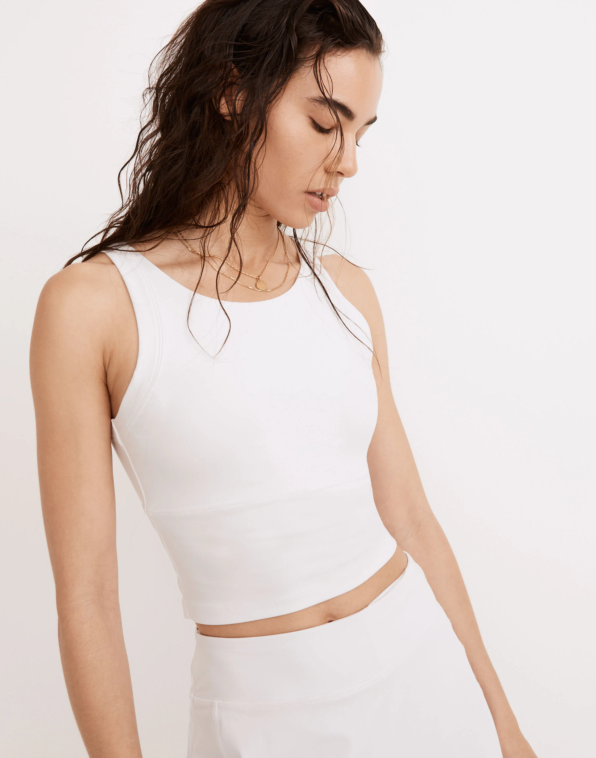Madewell MWL Flex Cutout-Back Tank - Image 2