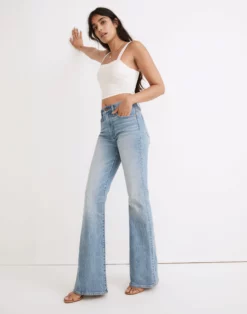 Madewell The Perfect Vintage Flare Jean In Delavan Wash
