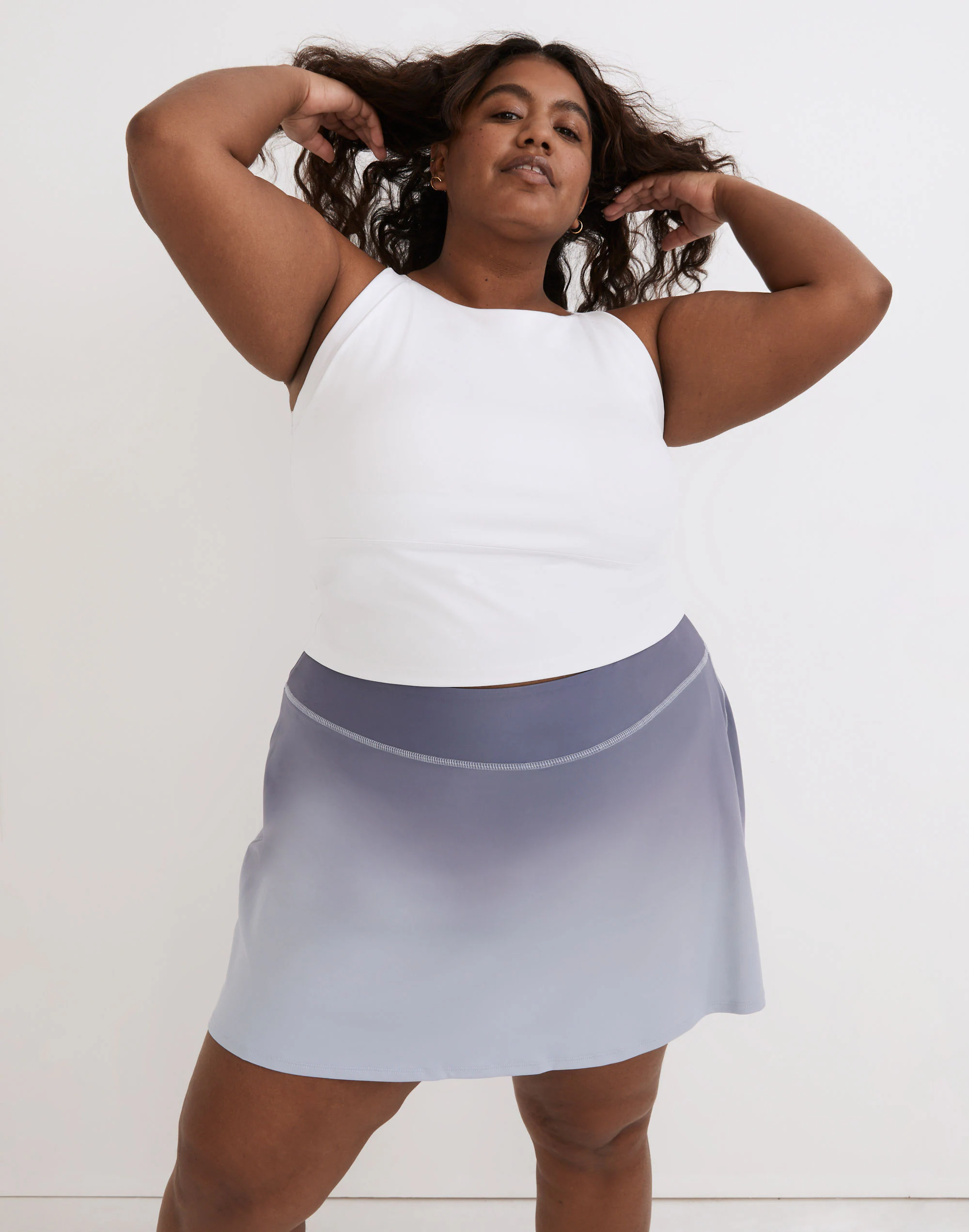 Madewell Plus MWL Flex Cutout-Back Tank