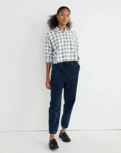 Madewell Sweatpant Jeans In Gaines Wash