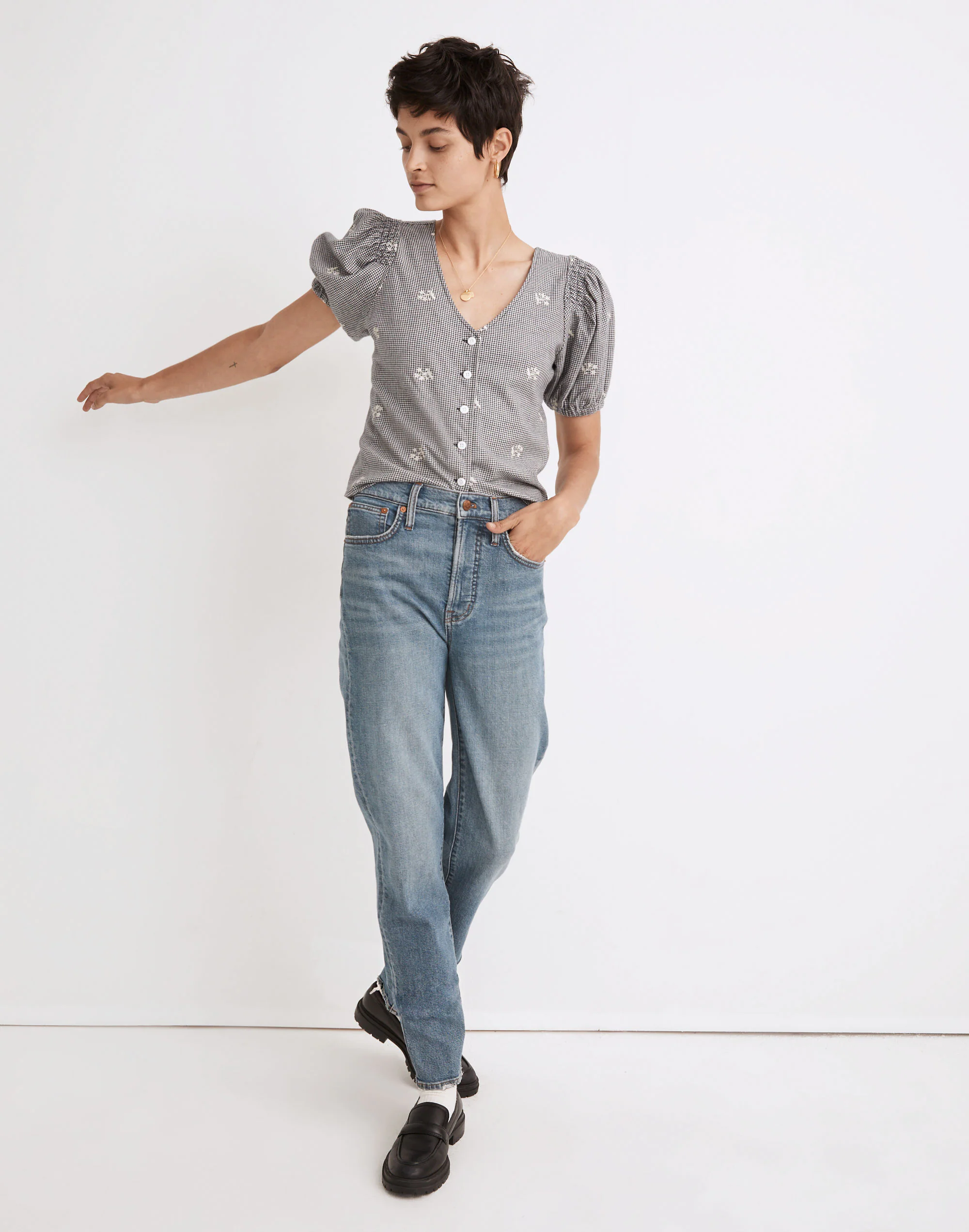 Madewell The Perfect Vintage Full-Length Jean In Valewood Wash