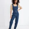Madewell Tapered Overalls In Dunson Wash