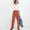 Madewell Baggy Straight Jeans: Garment-Dyed Edition