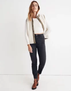 Madewell High-Rise Slim Straight Jeans In Richgrove Wash