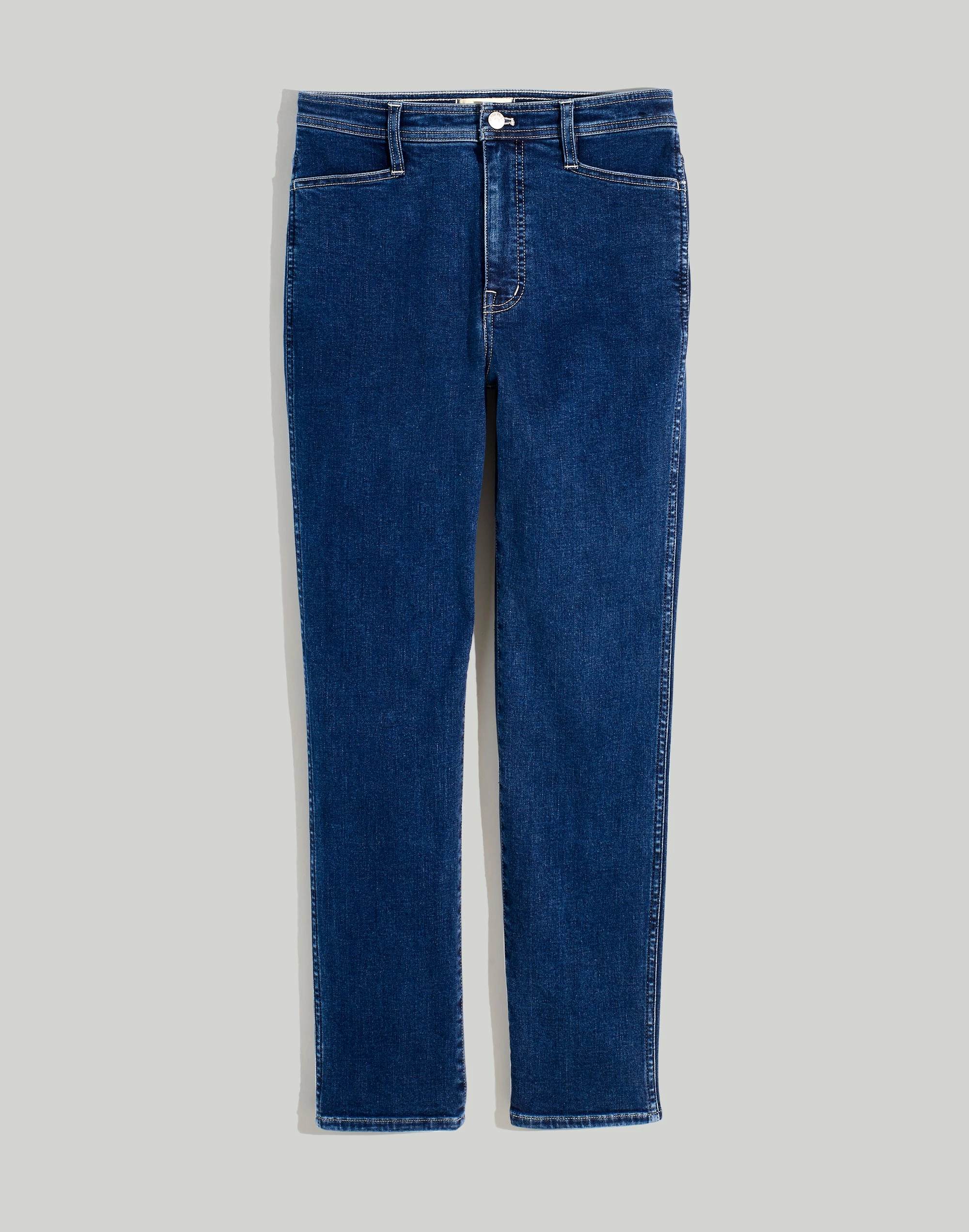 Madewell High-Rise Slim Straight Jeans In Bryston Wash: Workwear Edition - Image 5