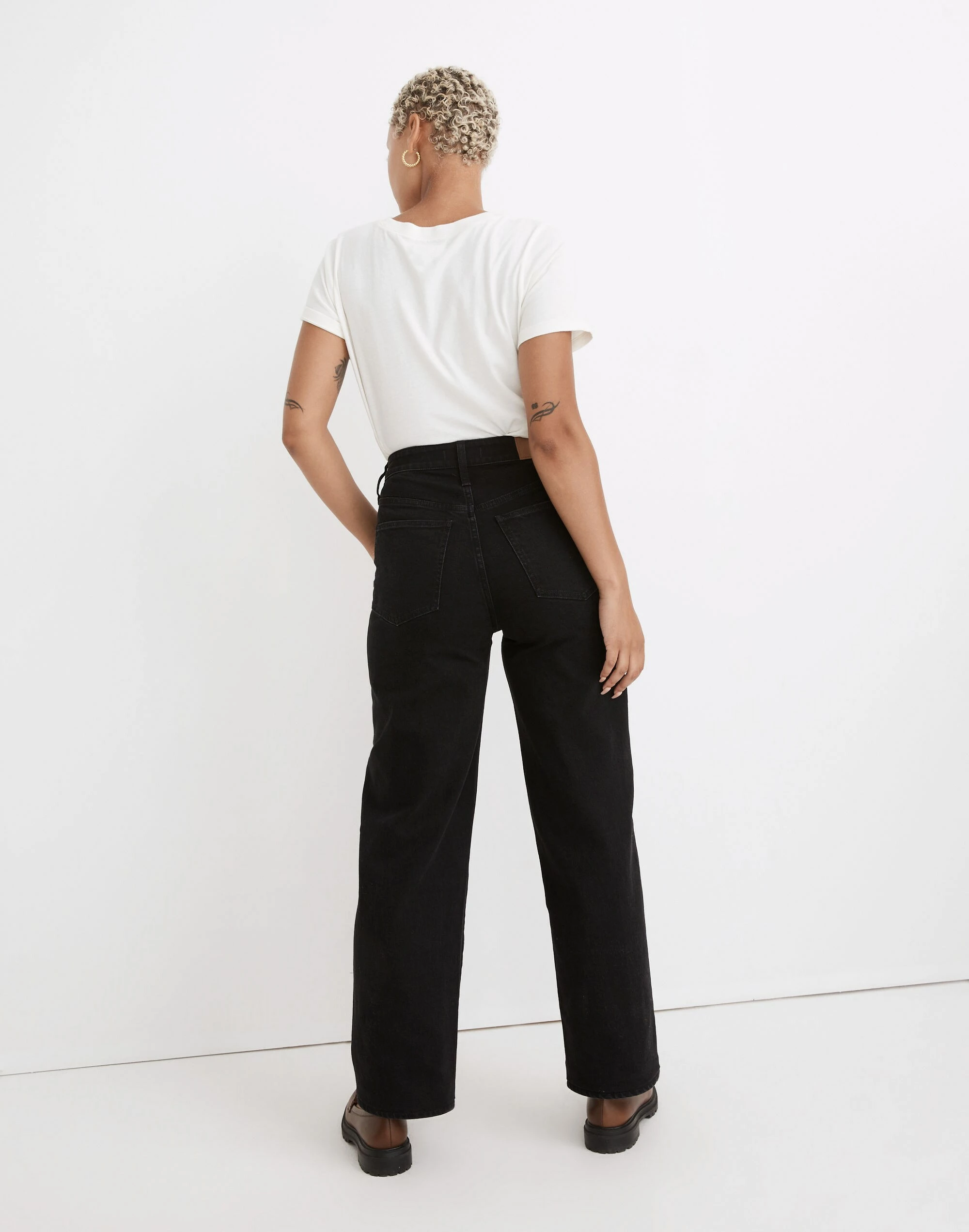 Madewell The Curvy Perfect Vintage Wide-Leg Jean In Belmere Wash - Image 3