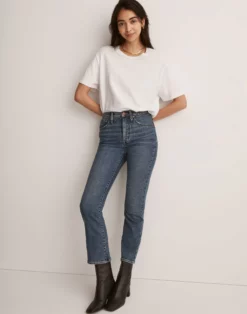 Madewell Cali Demi-Boot Jeans In Glenside Wash