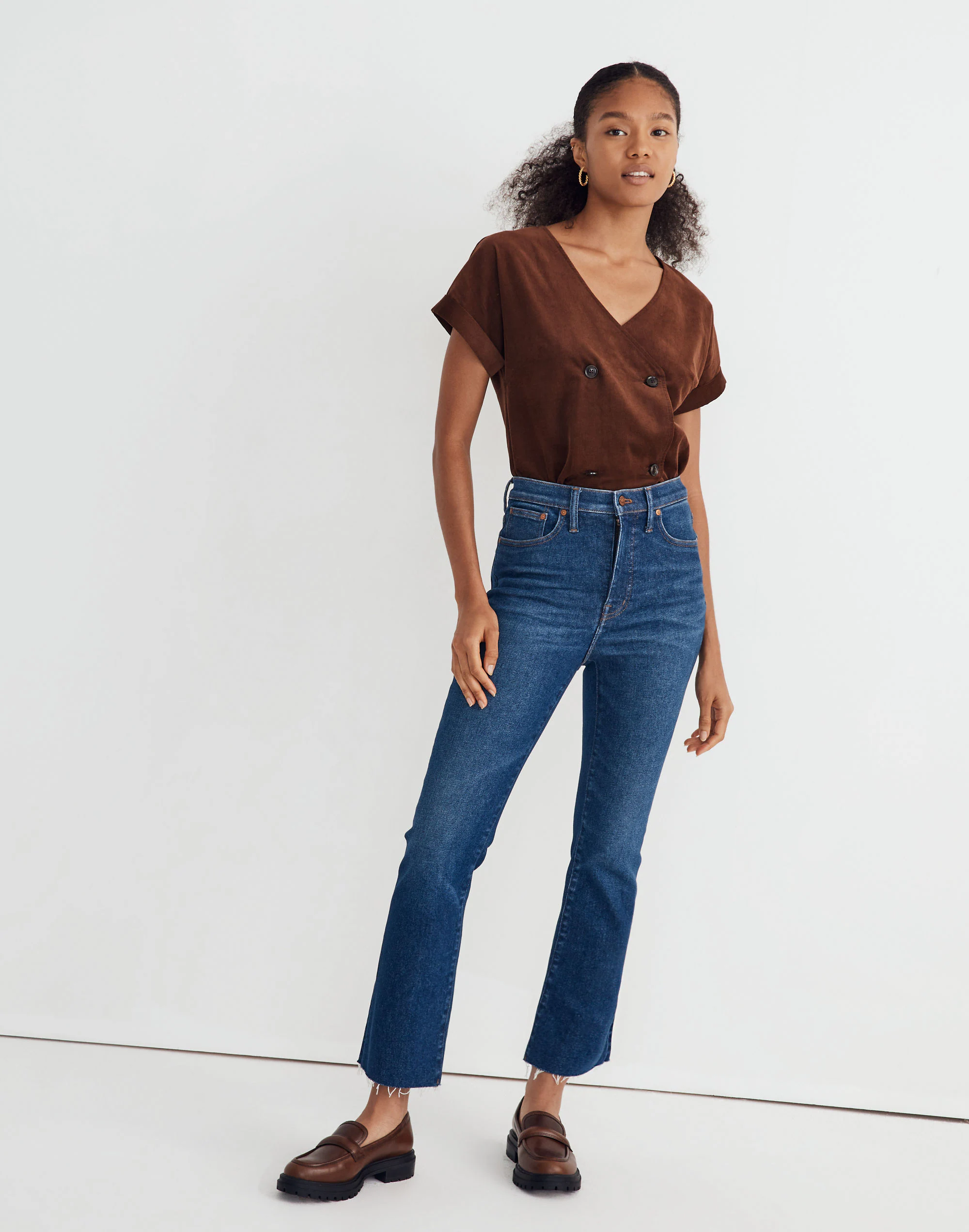 Madewell Cali Demi-Boot Jeans In Smithley Wash