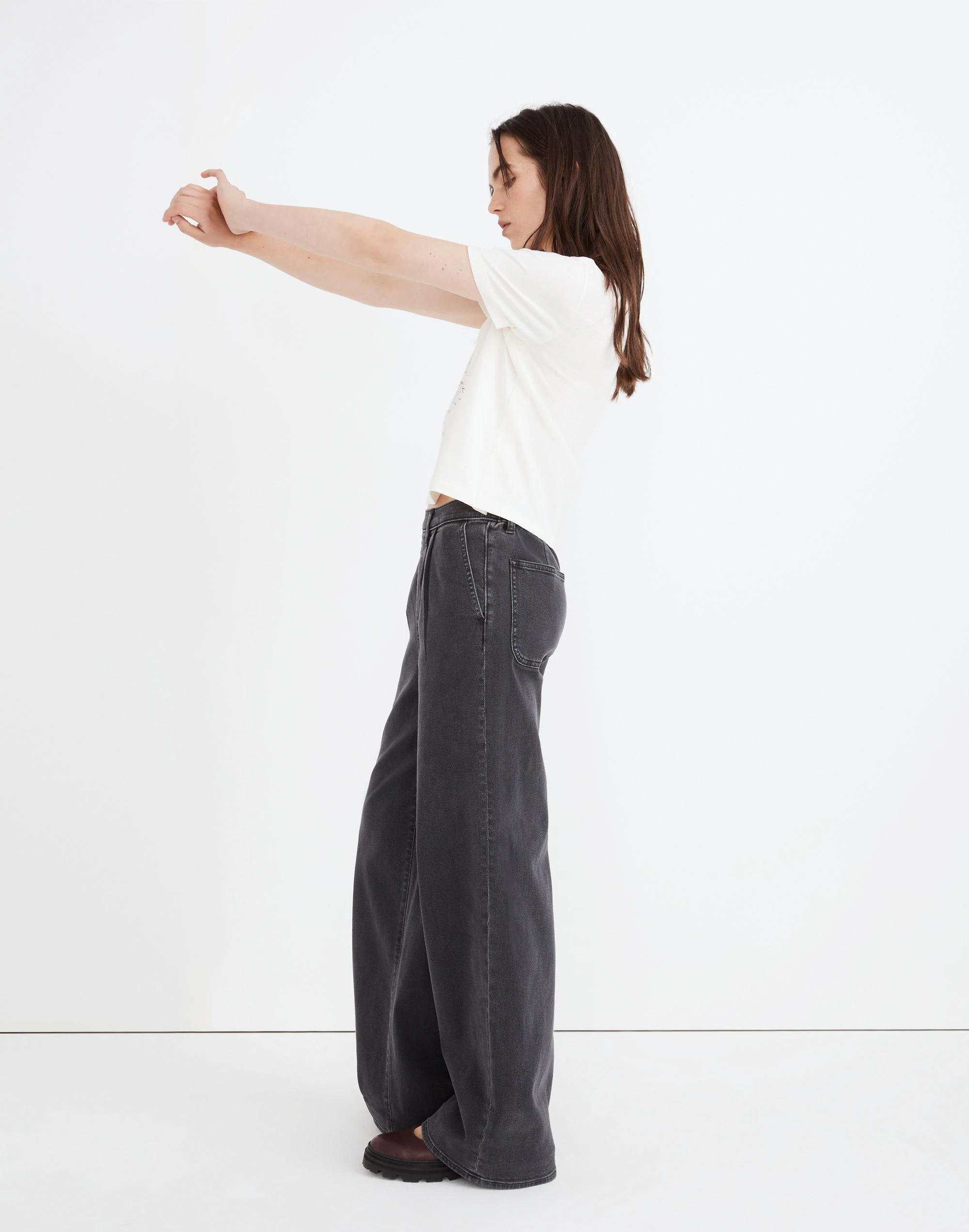 Madewell Superwide-Leg Jeans In Bessemer Wash - Image 2