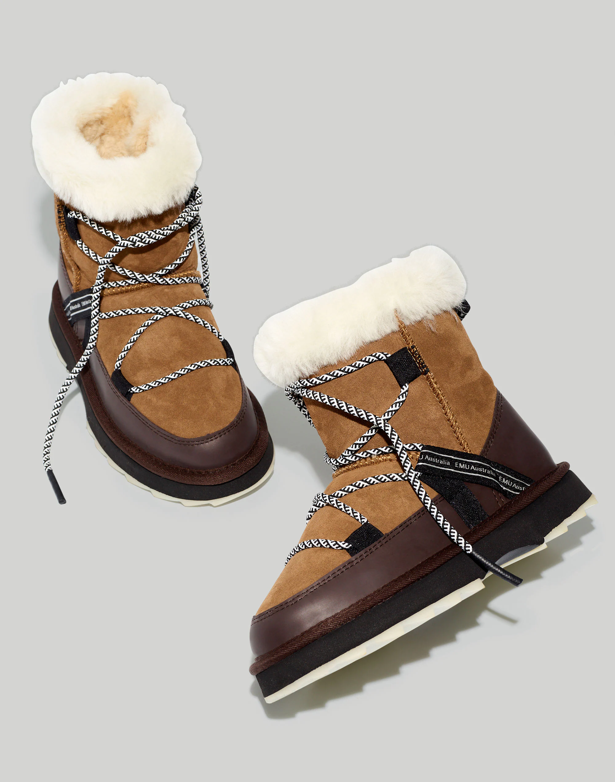 Madewell EMU Australia® Shearling Blurred Boots