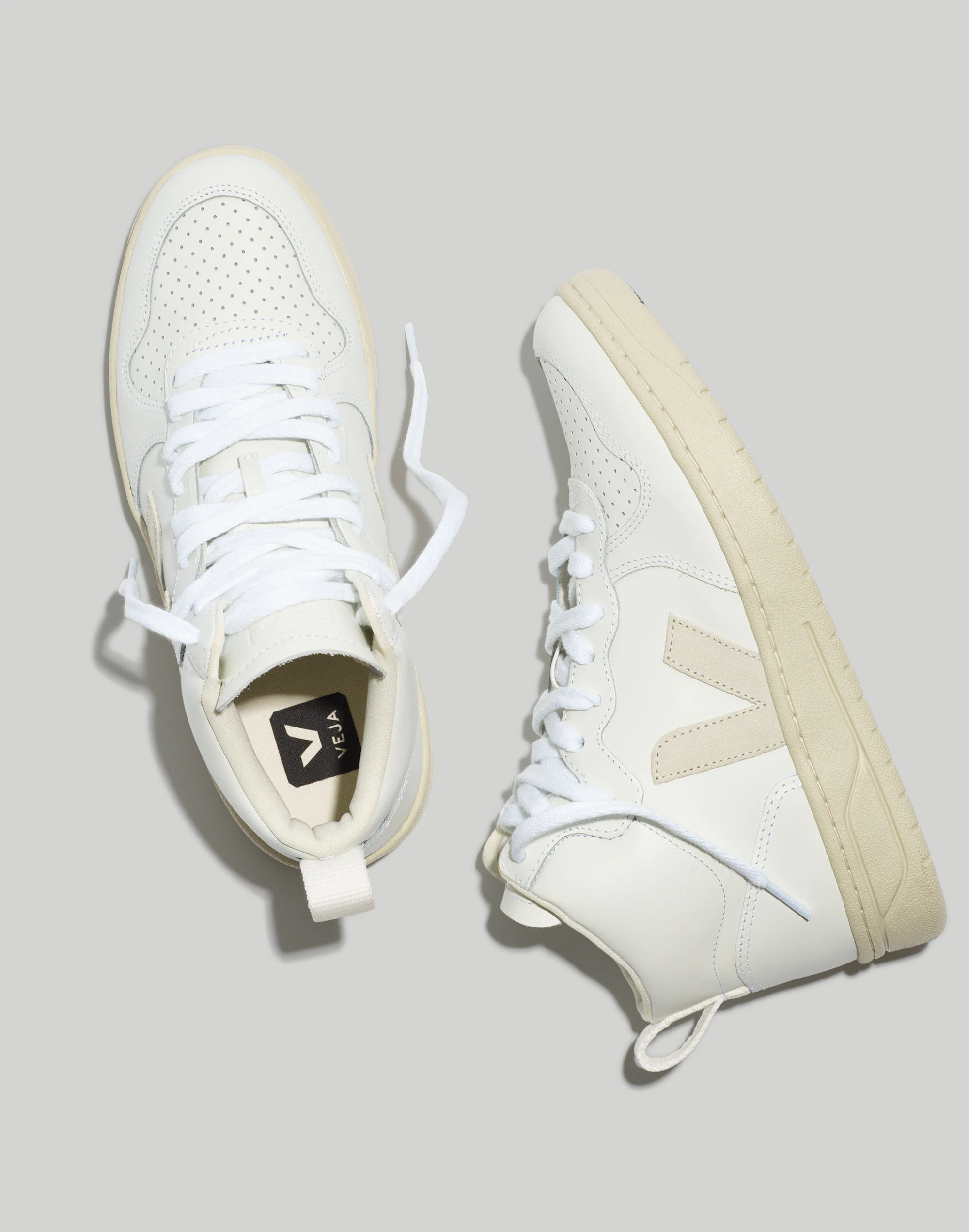 Madewell Veja™ V-15 High-Top Sneakers