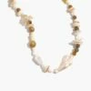 Madewell X Charlie Beads Pearl And Stone Necklace