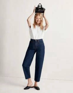 Madewell Balloon Jeans In Mapleside Wash