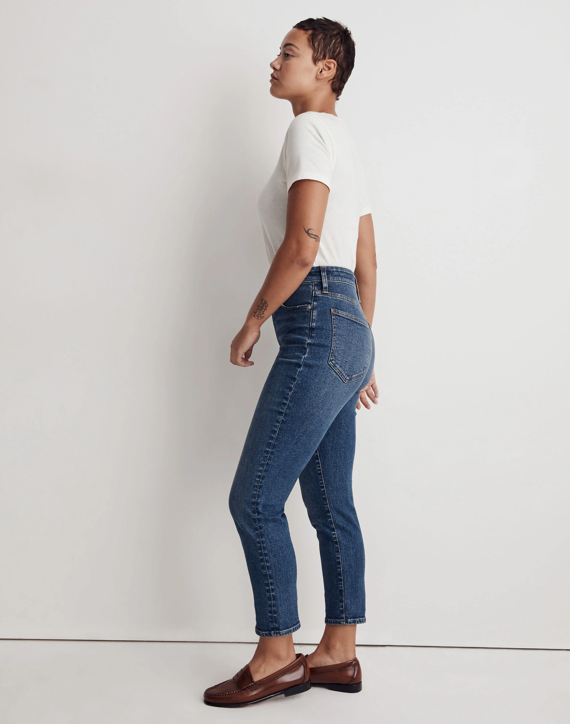 Madewell The Curvy Perfect Vintage Jean In Manorford Wash: Instacozy Edition - Image 2