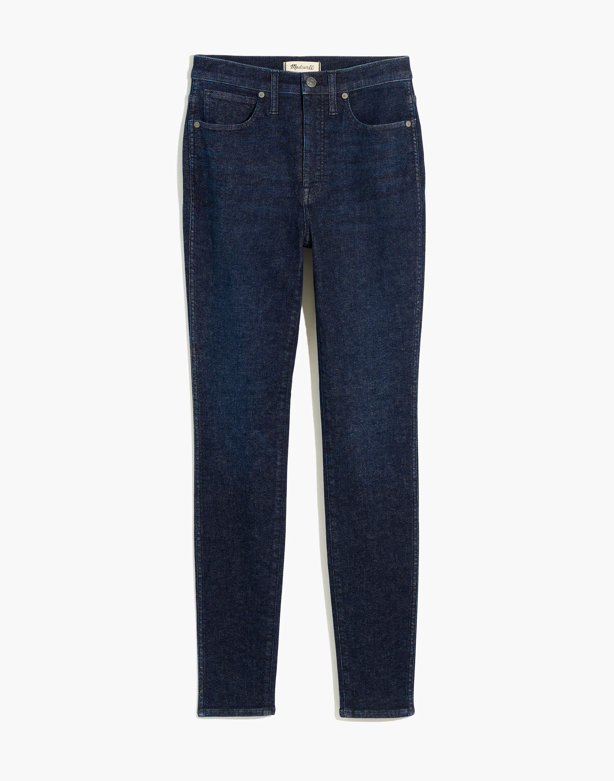 Madewell 10" High-Rise Skinny Jeans In Bensley Wash - Image 5