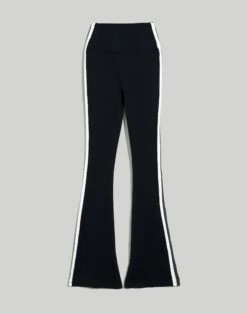 Madewell Splits59™ Striped Supplex Raquel Flare Leggings